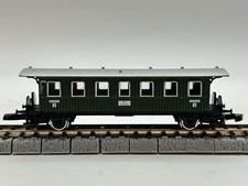 Z Märklin Mini Club 8701 w Axle Passenger Car ‘Green’ - (EXCELLENT)