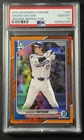 SHOHEI OHTANI PSA 10 2024 BOWMAN CHROME #85 ORANGE REFRACTOR 7/25 DODGERS GEM