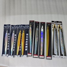 Near Mint Metal Jig 10-piece Set Smith Nagamasa 250g x 4, Smith Muramasa 3S