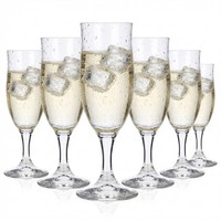 6X PMS Sekt Glas GläSer FlöTengläSer SektgläSer Sektkelch 0,1L
