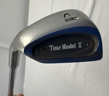 TOUR MODEL II RED DOT PITCHING WEDGE IRON LEFT HANDED TRUE TEMPER STEEL SHAFT