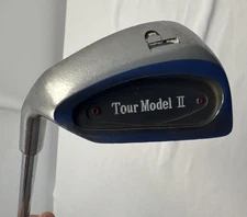TOUR MODEL II RED DOT PITCHING WEDGE IRON LEFT HANDED TRUE TEMPER STEEL SHAFT