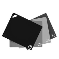 Kunststoff Schneidebrett Set 4X KüChen Schneidebrett Kunststoff Groß Flexib...