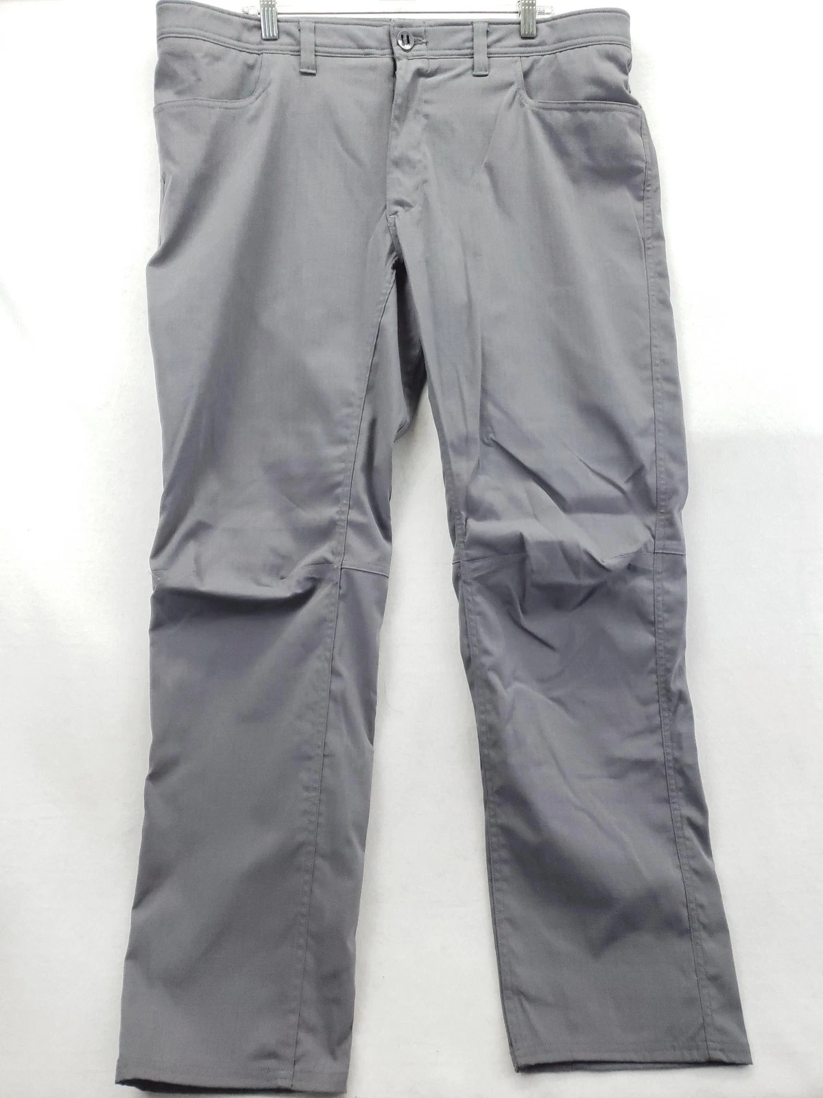 Under Armour Storm Pants Mens 42x31 Gray Cargo Water Resistant Loose Fit