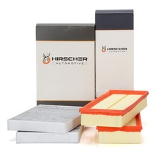 HIRSCHER Innenraum Satz + 2x Luftfilter für MERCEDES W221 C215 C216 S280-500