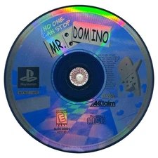 No One Can Stop Mr. Domino (Sony PlayStation 1, 1998) PS1 Tested Game Disc