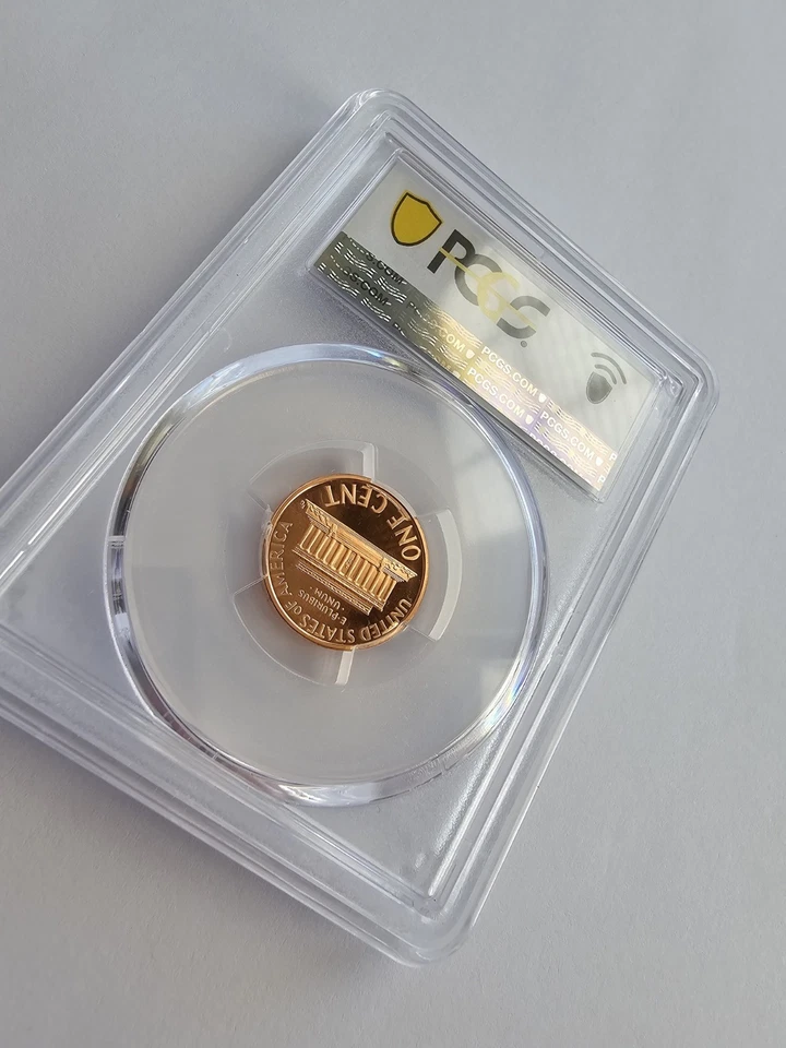 PR70 RD DCAM 1993 S LINCOLN PENNY/CENT GRADED PCGS 1C S MINT CLAD COIN - Image 4 of 4