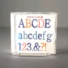 Janome #17 Monogram Series Memory Card Machine Pattern Pre Owned