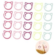 20PCS Cat Stitch Markers for Crocheting, Crochet Stitch Markers, Metal