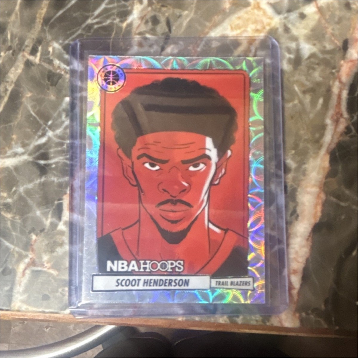 Panini 2023-24 NBA Hoops Scoot Henderson #19 Presentations Trail 