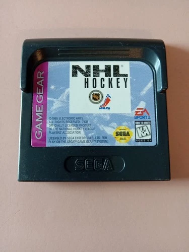 NHL Hockey for Sega Game Gear Tested cartridge only
