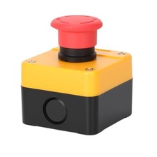 Emergency Stop Push Button Switch, 1NO 1NC 660V 10A | 1NO 1NC, 660V 10A, 1 Pack