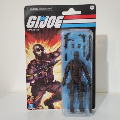 GI Joe Classified Series Retro Card 6'' Action Figure  SNAKE EYES NEW MOSC