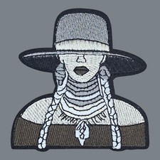 BEYONCE FORMATION OUTFIT SINGER MUSIC ART IRON ON PATCH 3.1" X 3.1"