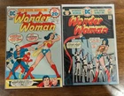 Wonder Woman Lot #212 219 1974 DC Comic Book Vintage Bondage Cover