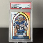 2017 Panini Prizm Stained Glass Tom Brady #3 PSA 9 New England Patriots Card