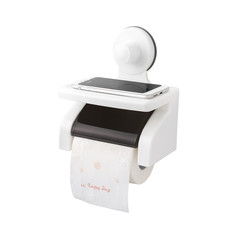 Toilet Tissue Paper Holder – Magic Suction Cup | No Drilling Installation