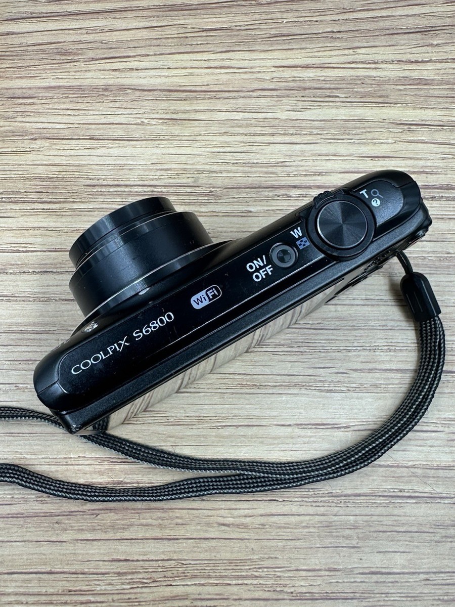 Nikon COOLPIX S6800 16.0MP Digital Camera - Black for sale online