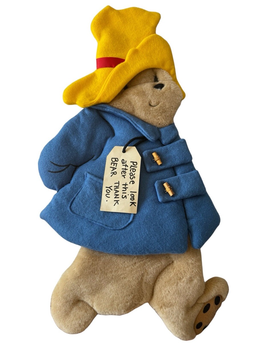 【希少】Eden Toys PADDINGTON パディントンベア ヴィンテージ 24” Vintage Eden Toys 1990 Paddington Bear Wall Hanging