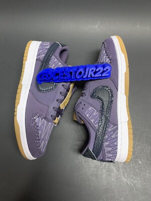 NIKE DUNK LOW N7 DARK RAISIN OFF WHEAT [DN1441 500] NO PRO  display picture 3