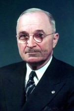 PRESIDENT HARRY S. TRUMAN PRESIDENTIAL PORTRAIT 4X6 PHOTO POSTCARD