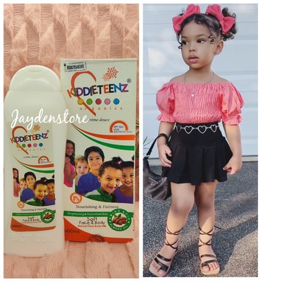 Kiddieteenz Organic SPF 50+ UVA Sun Protection moisturizing body lotion 400mlx1
