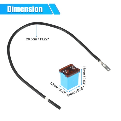 Fuel Pump Fuse Relocation Terminal Kit EL3Z14293A fit for Ford F150