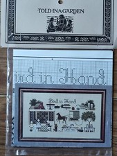 Told In Garden Counted Cross Stitch Pattern Lot of 18 Different Designs