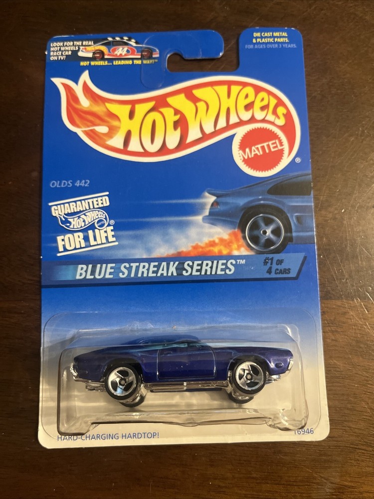 1997 Hot Wheels Blue Streak Series Olds 442 #573