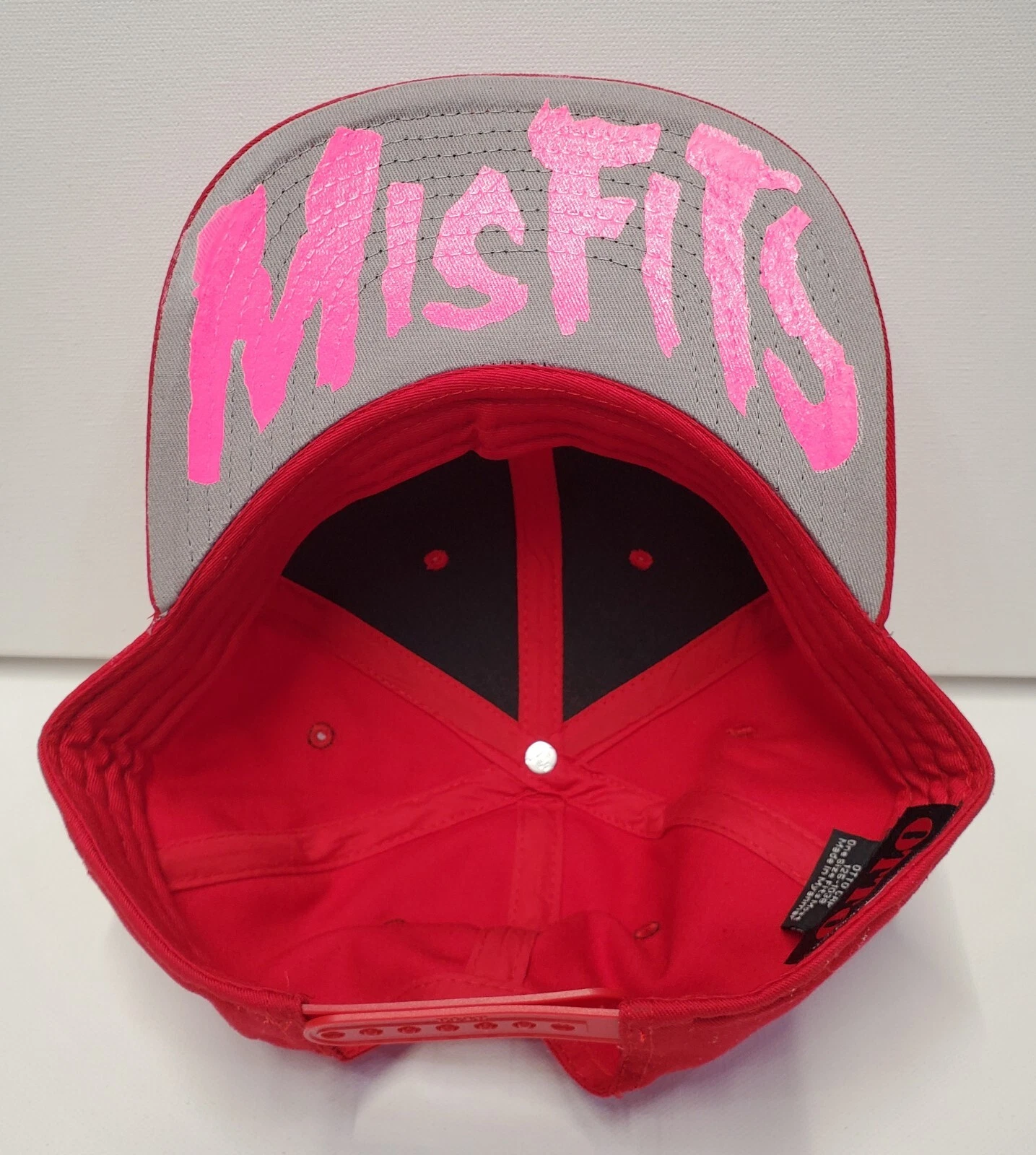 Metal Black Death Gothic Industrial Thrash Skulls Pink Structured 6Panel Adjust