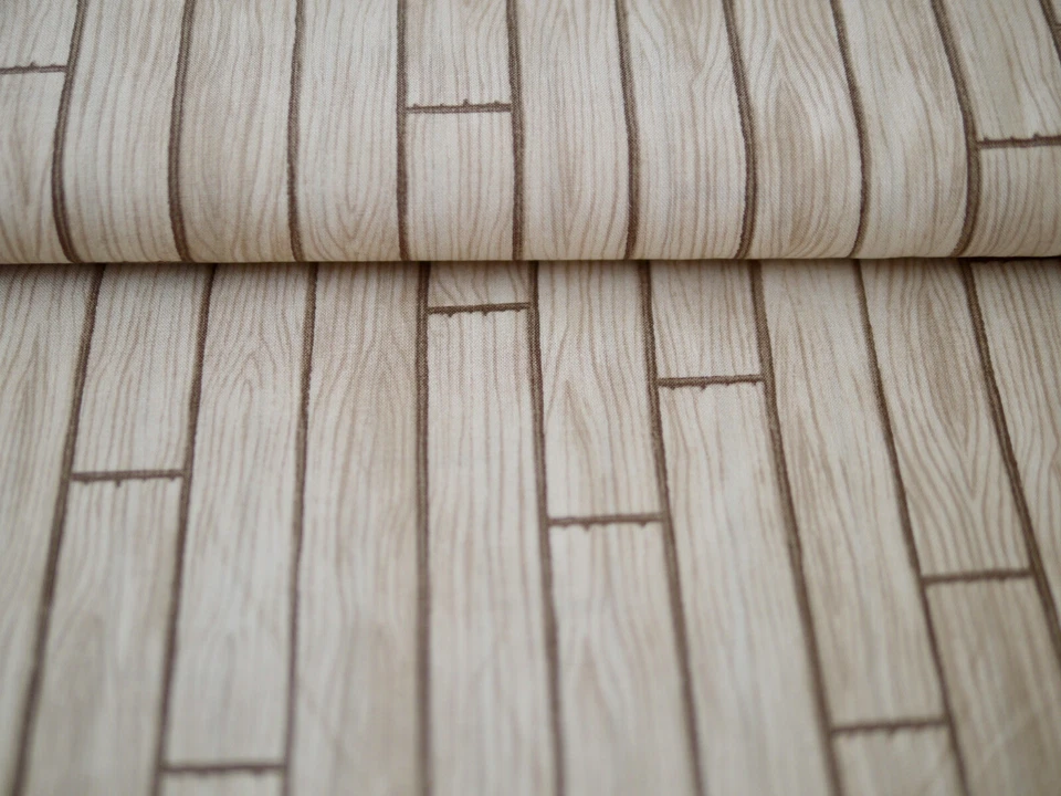 MODA Patchworkstoff HOLIDAY LODGE Baumwollstoff HOLZ Holzbretter Planken Latten - Bild 3 von 4