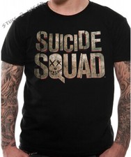 Camiseta Escuadrón Suicida Logo Película DC Comics Nueva Oficial S M L