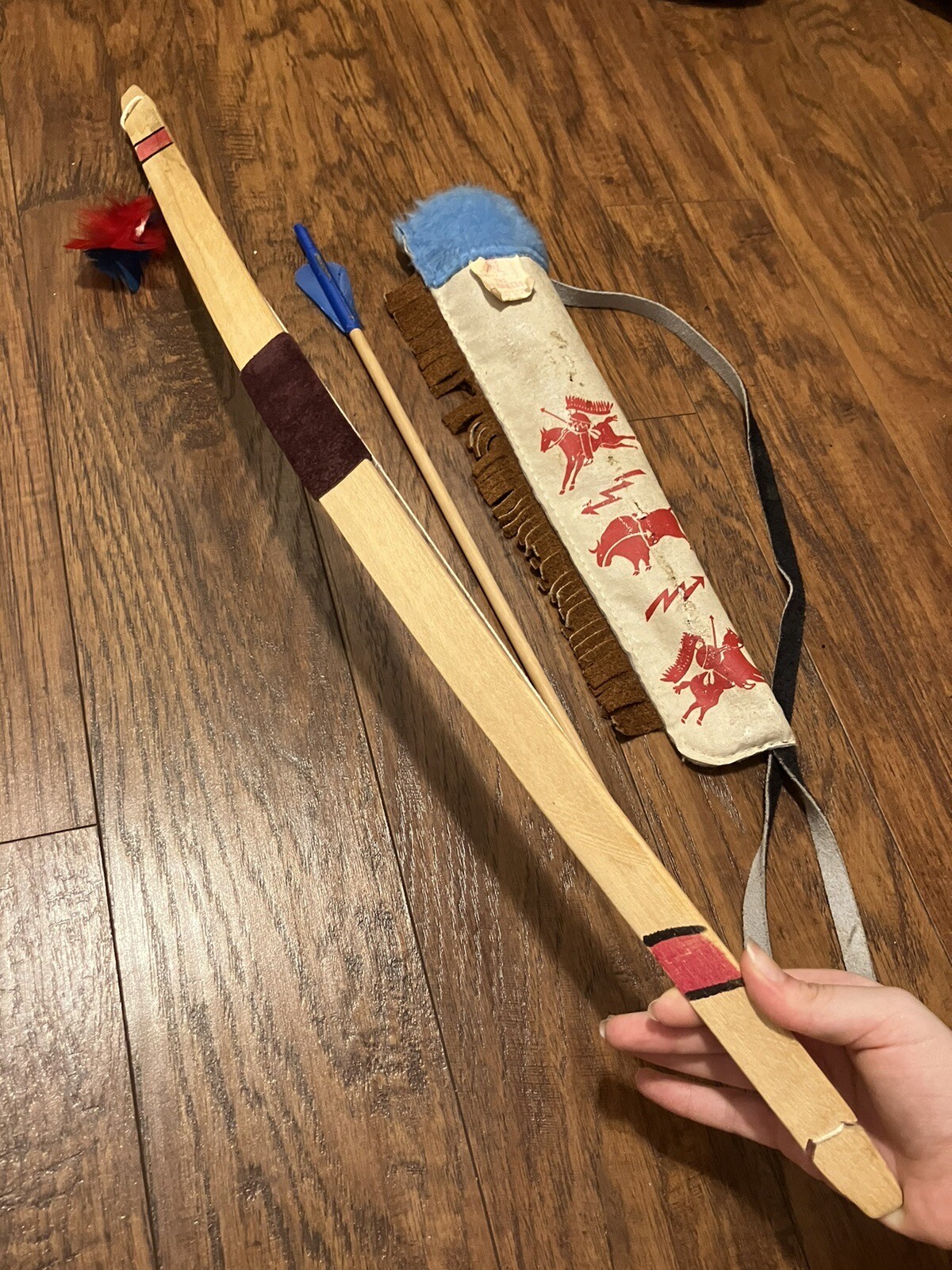 Vintage The Cherokees Indian Bow & Wooden Arrow 1970s North Carolina eBay