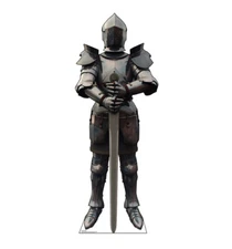 KNIGHT IN ARMOR - LIFE SIZE STANDUP/CUTOUT BRAND NEW - PARTY 2747