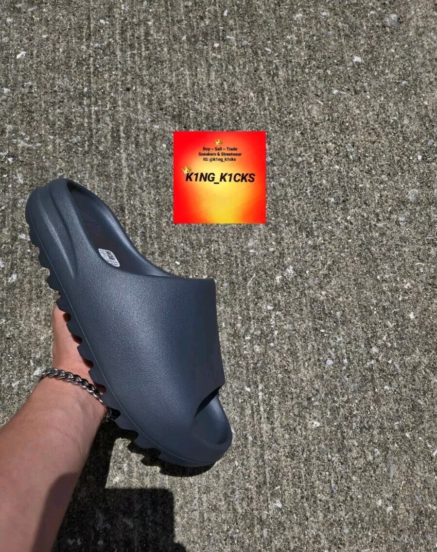 箱無し★26.5 adidas YEEZY Slide \"Slate Grey\" Yeezy Slides 'Slate Grey' - Adidas - ID2350 - slate grey