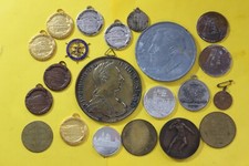 Alte Medaille Orden Münzen Sammlung Sport Wirtschaft Städte 2,5-8cm Andenken 