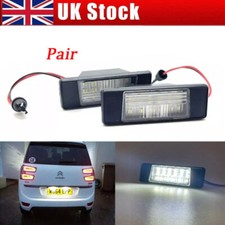 Pair LED Rear Number Licence Plate Lights lamps For Nissan NP300 Navara D23 UK