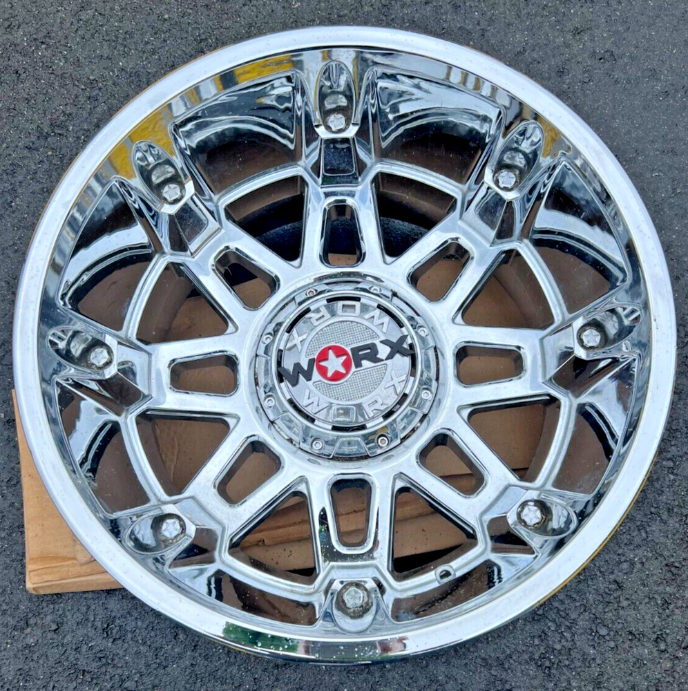 WORX ALLOY 20"X 12" WHEEL CHROME ALLOY!