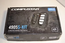 Compustar CS4905S-KIT 2 Way DC3 Remote Start Kit System - Black LT Series