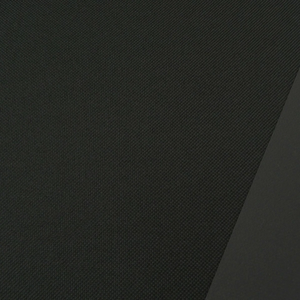 Polyester Stoff Meterware PVC Coating wasserabweisend schwarz 1,5m Breite - Bild 1 von 3