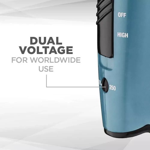 Conair Asciugacapelli 1875W Pieghevole Compatto Piccolo Mini Travel Size Doppia Tensione - Foto 11 di 16