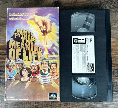 Monty Python's The Meaning of Life VHS