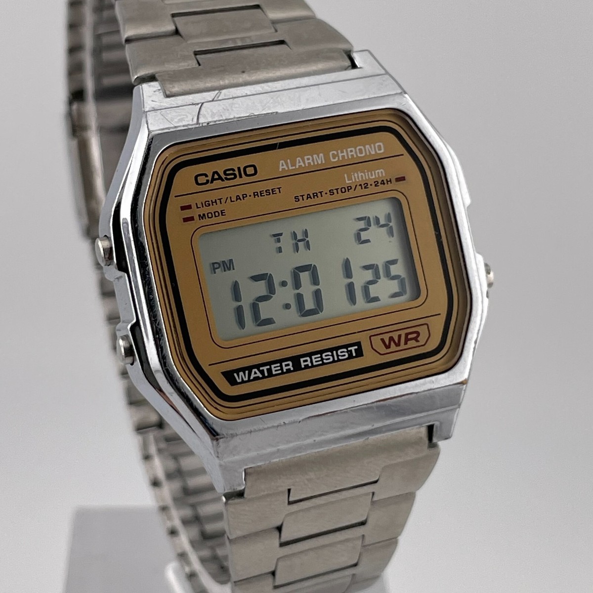 Casio Classic Watch A158WE Digital Unisex Alarm Chronograph