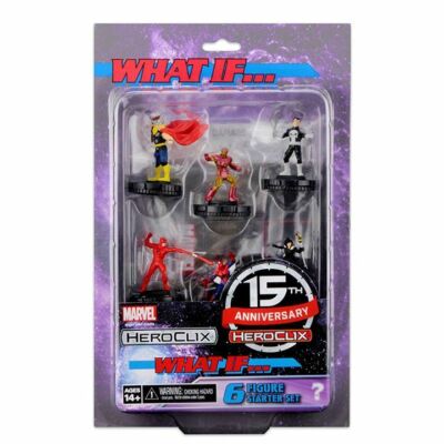 WHAT IF? HEROCLIX STARTER 15th Annv Marvel Heroclix *SEALED NEW*