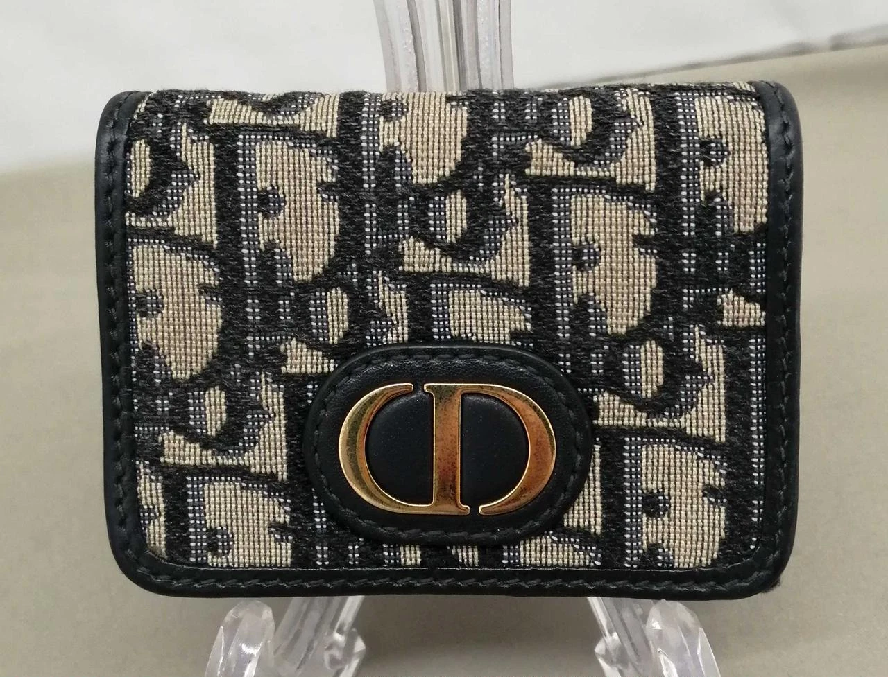 Portefeuille Christian Dior à trois volets 3,7 pouces