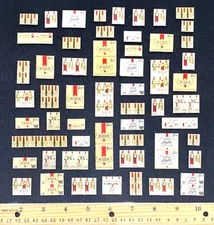 (55 PCS!) MICHELOB BEER CAN BOTTLE OLD MINI MAGNETS VTG REFRIGERATOR COLLECTION