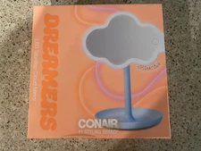 Conair Dreamers LED Light Up Tabletop Cloud Table Mirror Brand New Mirror In Box