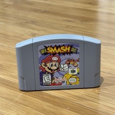 Super Smash Bros. Nintendo 64 N64 1999 Authentic Cartridge MINT LABEL