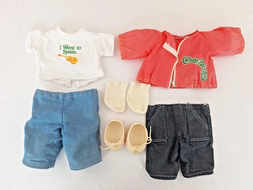 CLOTHES ONLY - Cabbage Patch Kid World Traveler Clothing Spain Vtg 1985