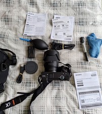 Sony a6600 Camera + 18-135 mm E Mount Lens w/ Bag & Accessories - Mint Condition